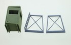 1 64 Deer Hunting Stand Camo Green Plastic  3d To Scale Diorama Accessory