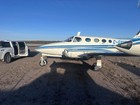 1977 Cessna 340a Complete Airframe  4218 Tt  Hard Landing  Loaded W parts  Cheap