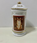 Vintage 1995 Lenox The Cats Of Distinction Spice Jar Collection Cinnamon