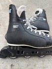 Vtg Street Guard Street Attack Brett Hull Roller Hockey Inline Skates Us Size 9