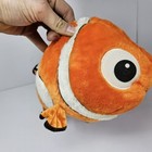 Disney Store Finding Nemo Dory Clown Fish Orange White Plush Stuffed Large 17 