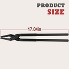 17  Wolf Jaw Blacksmith Tongs Multipurpose Forge Tongs For Knife Making Beginner