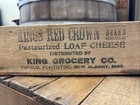 Vintage King Grocery Co  Cheese Box Tupelo Pontotoc New Albany Mississippi Crate