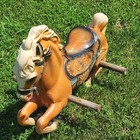Vintage Wonder Horse Mustang Spring Rocking Ride-on Toy Horse Only  