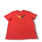 Nike Court Rafael Nadal Bull Logo Dri-fit Tennis T-shirt Dj2582-673 Mens Xl Euc