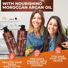 Moroccan Argan Oil Shampoo And Conditioner Set - Sulfate Free  Anti Frizz Hydrat