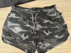 Lululemon Lot Shorts  Hoodie  Jacket Size 10 12 Euc Black Camo Four Pieces