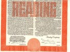 Reading Company - Original Bond Certificate - 1945 - M47809