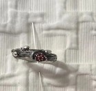 Vintage Stephen Dweck Authentic  appraised 6x4mm 8 Dia orange Treated 1 Dia ins