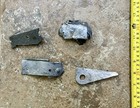 Four Titanium  Relics From The Crashsite Of Sr-71 No  61-7 970 Lot 1144
