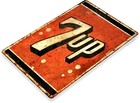 Tin Sign 7-up Fresh Up  Soda  Cola  Logo  Metal D  cor  Store  A200