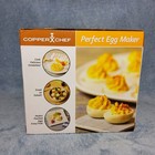 New Copper Chef Perfect Precise   Effortless Automatic Egg Maker 14 Egg Capacity