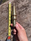 Vintage Brass Flag Pole Topper Finial Point