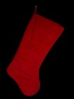 Handmade Christmas Stocking Snowman Pastic Canvas Needlework 19 