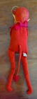 Vintage Kamar Red Devil Doll Knee Hugger Winking Elf Pixie Taiwan 1960s