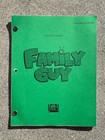 Family Guy Vtg 1999 Let   s Go To The Hop Production Used Table Draft Script Toad
