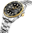 Mens Watches Stainless Steel Waterproof Analog Quartz Watch For Men