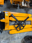 Apollolift Used 2200lbs Manual Scissors High Lift Pallet Truck Jack 45 x27  Fork