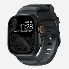 Nomad Apple Watch Rocky Point Band 44 45 46 49mm Storm   Black Titanium