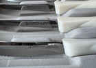 Set Of 8 Cutco 1759 Table Knives Pearl White Handles New In Box