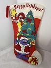 Rare Vintage Ronald Mcdonald   Grimace Christmas Stockings 17 Inch