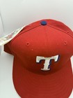 Vintage Texas Rangers Hat Mens 7 5 8 New Era Wool Diamond Collection Mlb Nwt