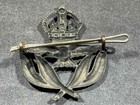 Ww2 Wwii British English Raf Royal Air Force Warrant Officer Cap Badge Insignia