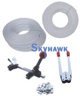 Strapping Tool Kit With 4 Rolls 5 8  15mm  Poly Strap  690ft   400pc Metal Seals