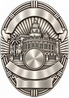 Custom Made Security Services Plastic Badge 