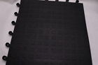 Interlocking Antifatigue Mat Tile Black 18  X 18 