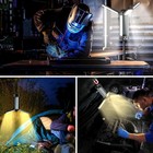 Rechargeable Led Work Light Tripod Stand Camp Work Site Cordless Emergency Light