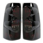 Pair Smoke Tail Lights Brake Lamps For 1999-2006 Chevy Silverado 1500 2500 3500