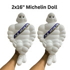 2x16  Michelin Man Doll Mascot Figure Bibendum Collectibles Advertise Tire  Truc