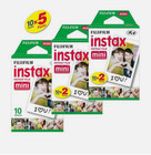 50 Sheets Fujifilm Instax Instant Film For Mini 8-9-11-12 All Fuji Mini Cameras 
