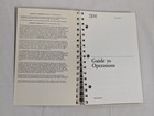 Vintage 1985 Ibm - Guide To Operations - Proprinter - Pn6328945