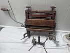 Antique Wooden Laundry Clothes Wringer Washer Board Tip Top