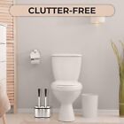 Toilet Brush And Plunger Set 18  Stainless Steel