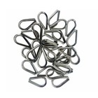 Wire Rope Thimble Light Duty Grade 316 Stainless Steel 10 Pc 1 4 Inch