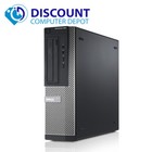 Fast Dell Optiplex Windows 10 Desktop Computer I3 3 1ghz 8gb 250gb 19  Lcd Wifi 
