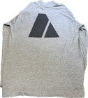 Us Army Grey Long Sleeve Pt Shirt Ipfu Physical Training Reflective Logo T-shirt