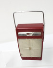 Vintage Channel Master 6 Transistor Radio 6531 Rare Red Japan Turns On No Signal