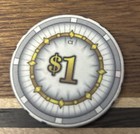  1 Vintage Casino Poker Chip Unidentified