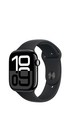 New Gps Apple Watch Series 10 46mm Jet Black Aluminum Black Sport Band A2999