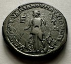 Gordian Iii   Tranquillina  Marcianopolis  238-244 Ad  Nemesis Beautiful Patina 