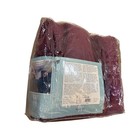 Vintage Nwt Wamsutta Wall To Wall Bath Carpet Dry Step 5   x6    Burgundy Never Used