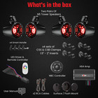 Noam Nutv5 Quad Pro Utv Atv Golf Cart   Boat Marine Waterproof Stereo System
