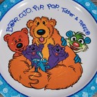 Vtg Bear In The Big Blue House 9  Plate Melamine Henson Disney Playhouse Cartoon
