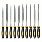 10x Metal Needle File Set Small Hardened Carbon Steel File Mini Hand Metal Tool