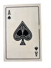 Ace Of Spades Box Wood 6 l X 4 w Playing Card Black White Game Gambling Art Deco