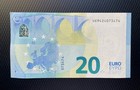 European Union 20 Euro Banknote 2013 2019 unc P-22u Prefix Uf France Sign draghi